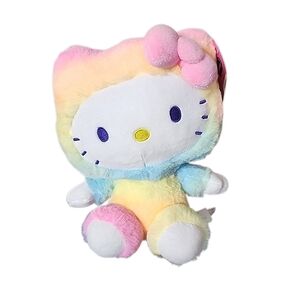 Hello Kitty Pastel Rainbow Stuffed Animal